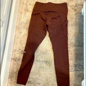 Lululemon Fast and Free 28” Leggings